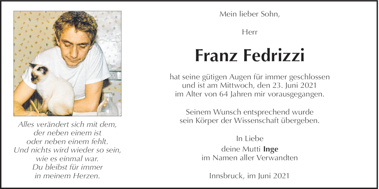 Franz Fedrizzi  Bild
