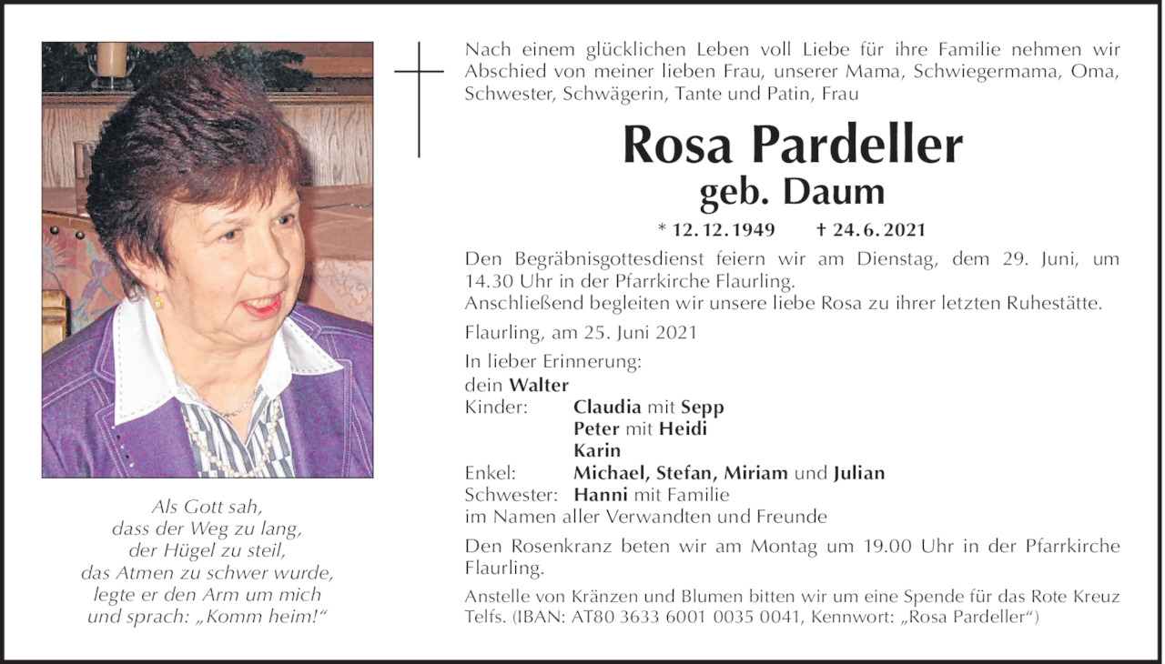 Rosa Pardeller Bild