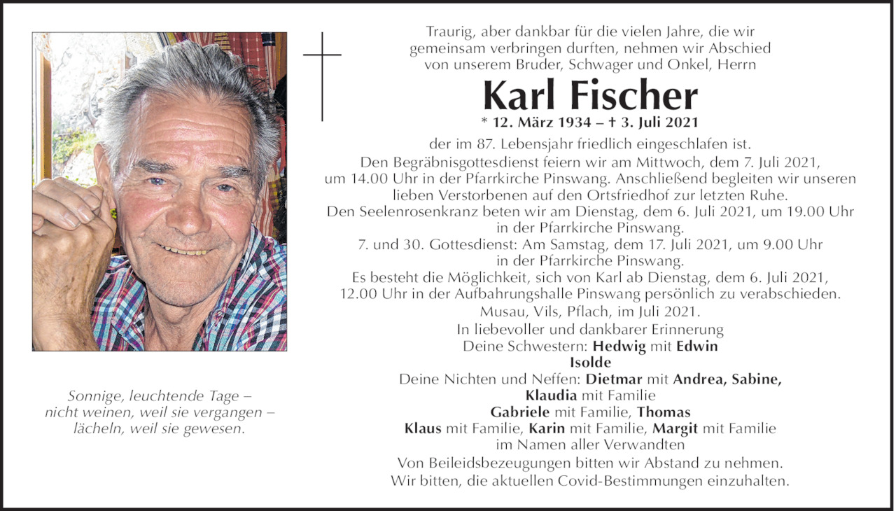 Karl Fischer Bild