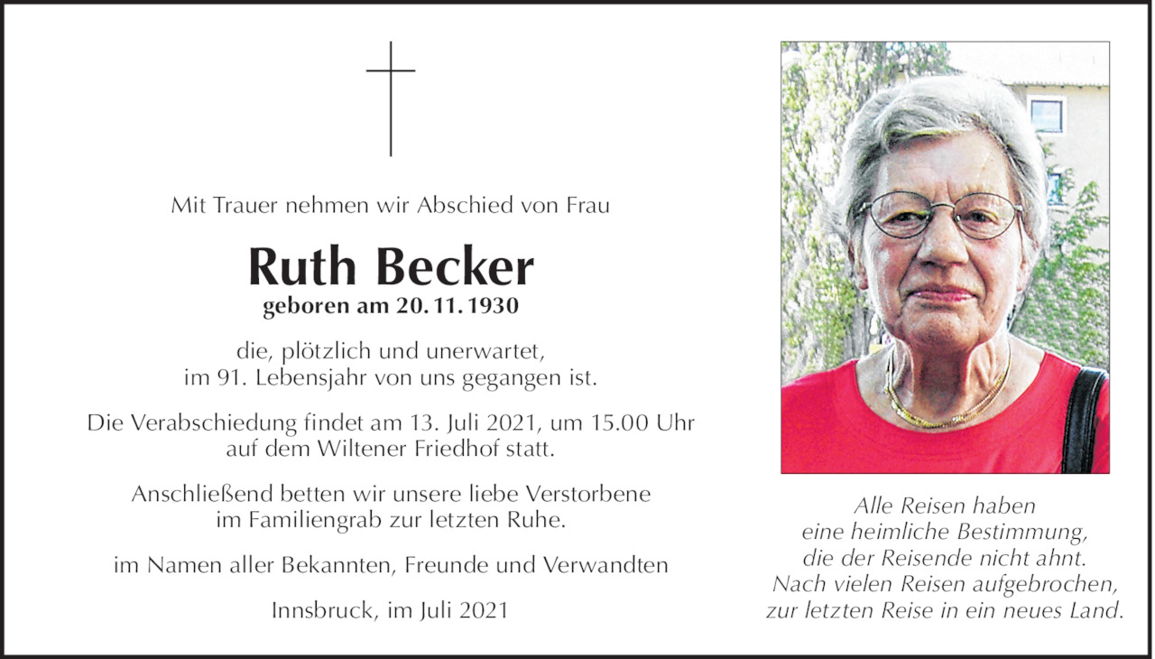 Ruth Becker Bild