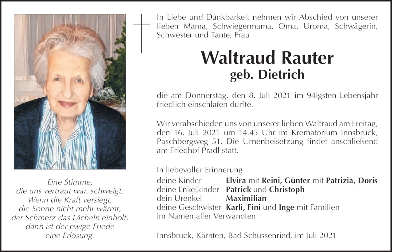 Waltraud Rauter Bild
