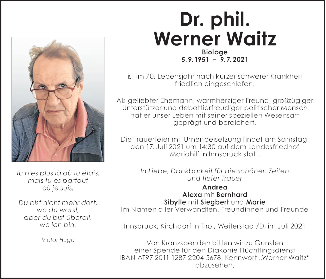 Werner Waitz Bild