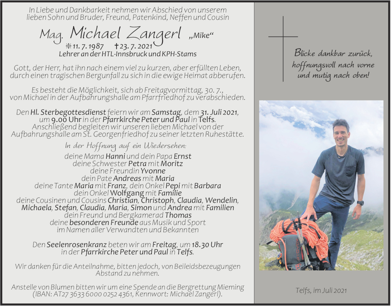 Michael Zangerl Bild