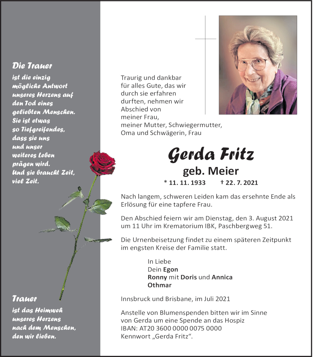 Gerda Fritz Bild