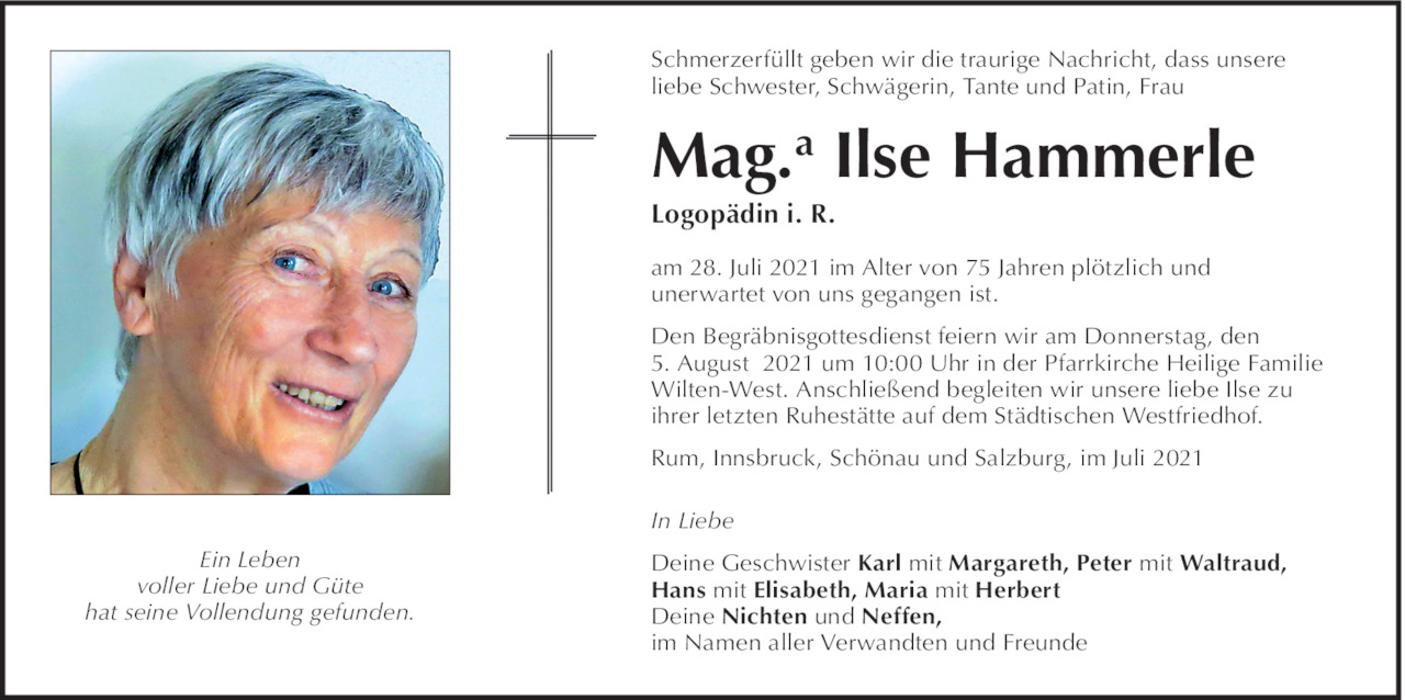 Ilse Hammerle Bild