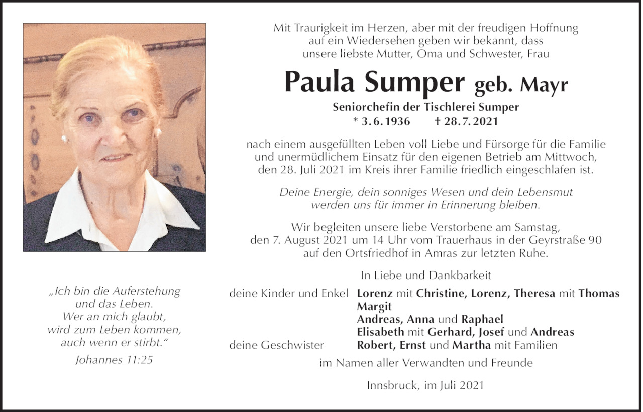 Paula Sumper Bild