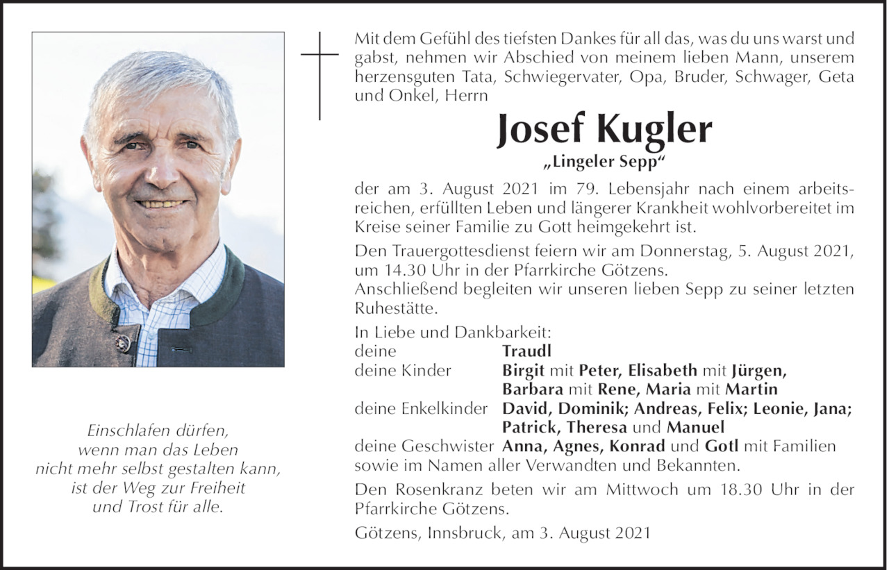 Josef Kugler Bild