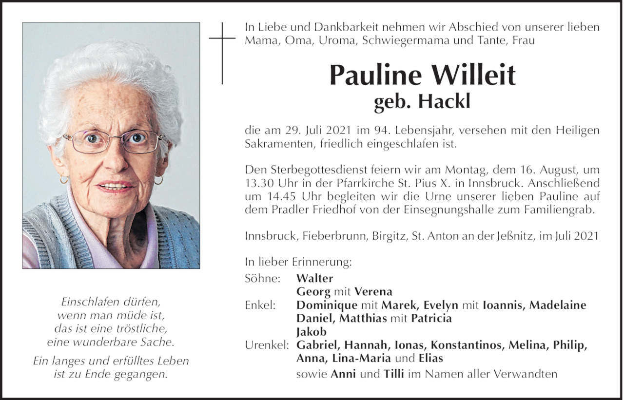Pauline Willeit Bild