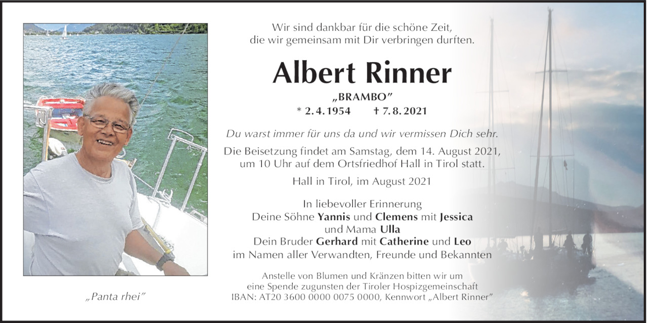 Albert Rinner Bild