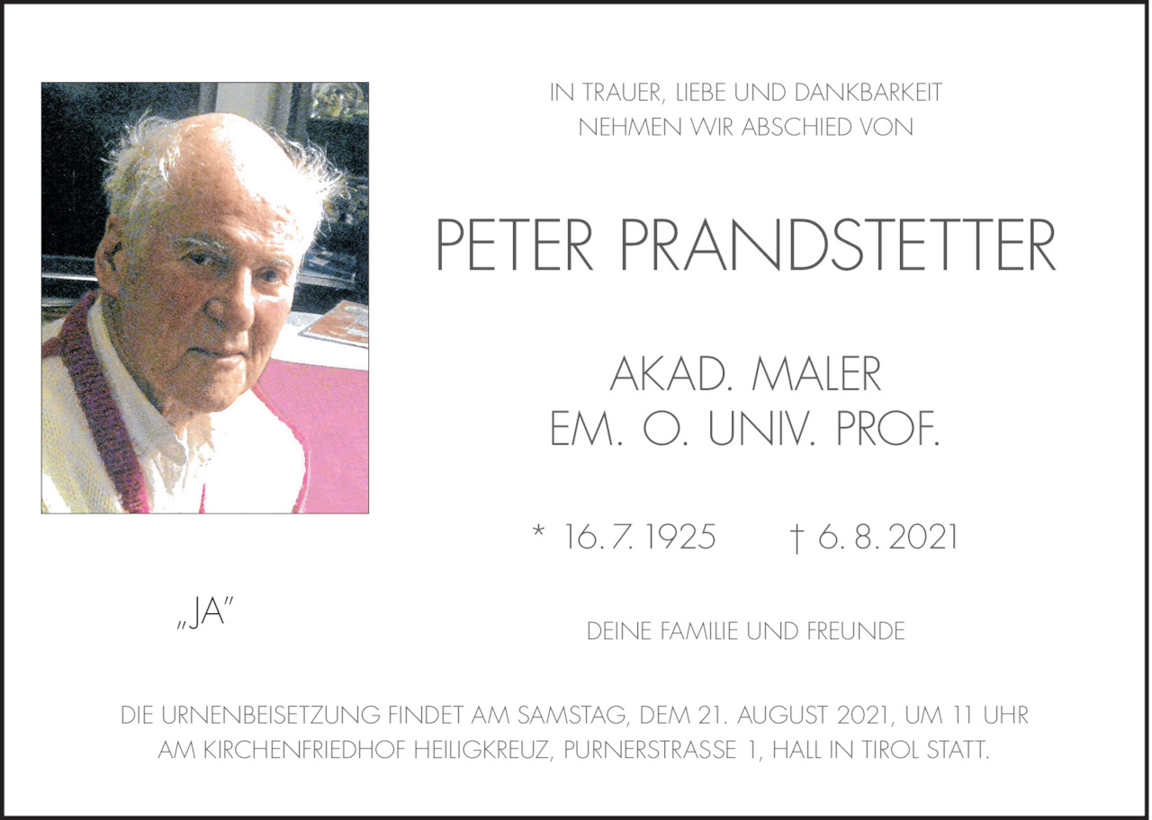Peter Prandstetter  Bild