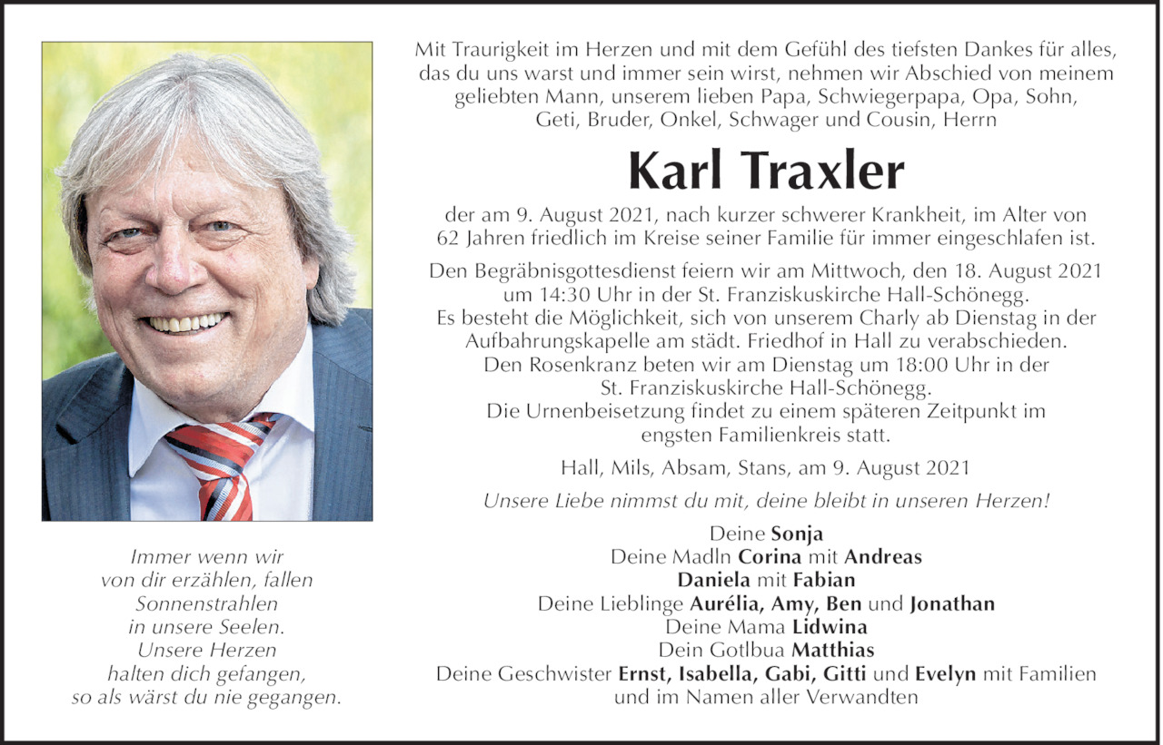 Karl Traxler  Bild