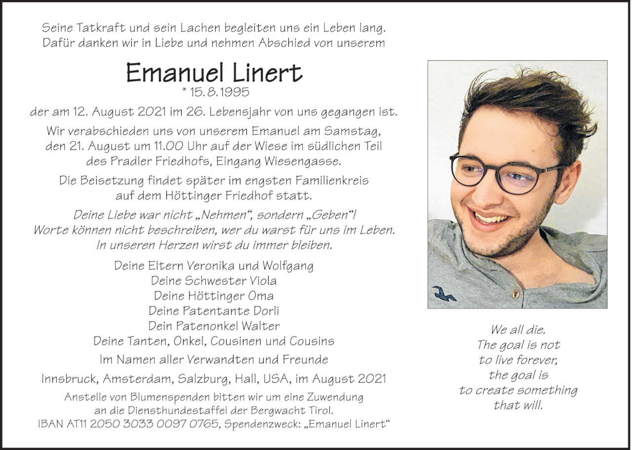 Emanuel Linert Bild