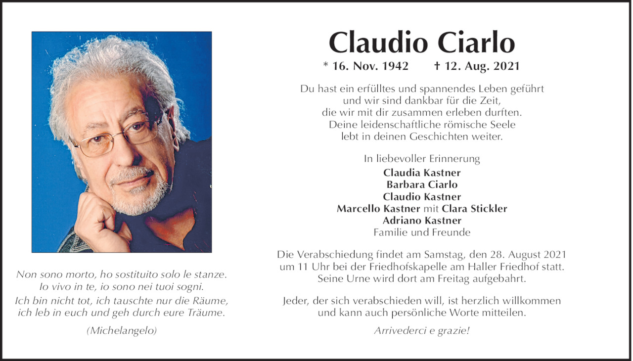 Claudio Ciarlo Bild