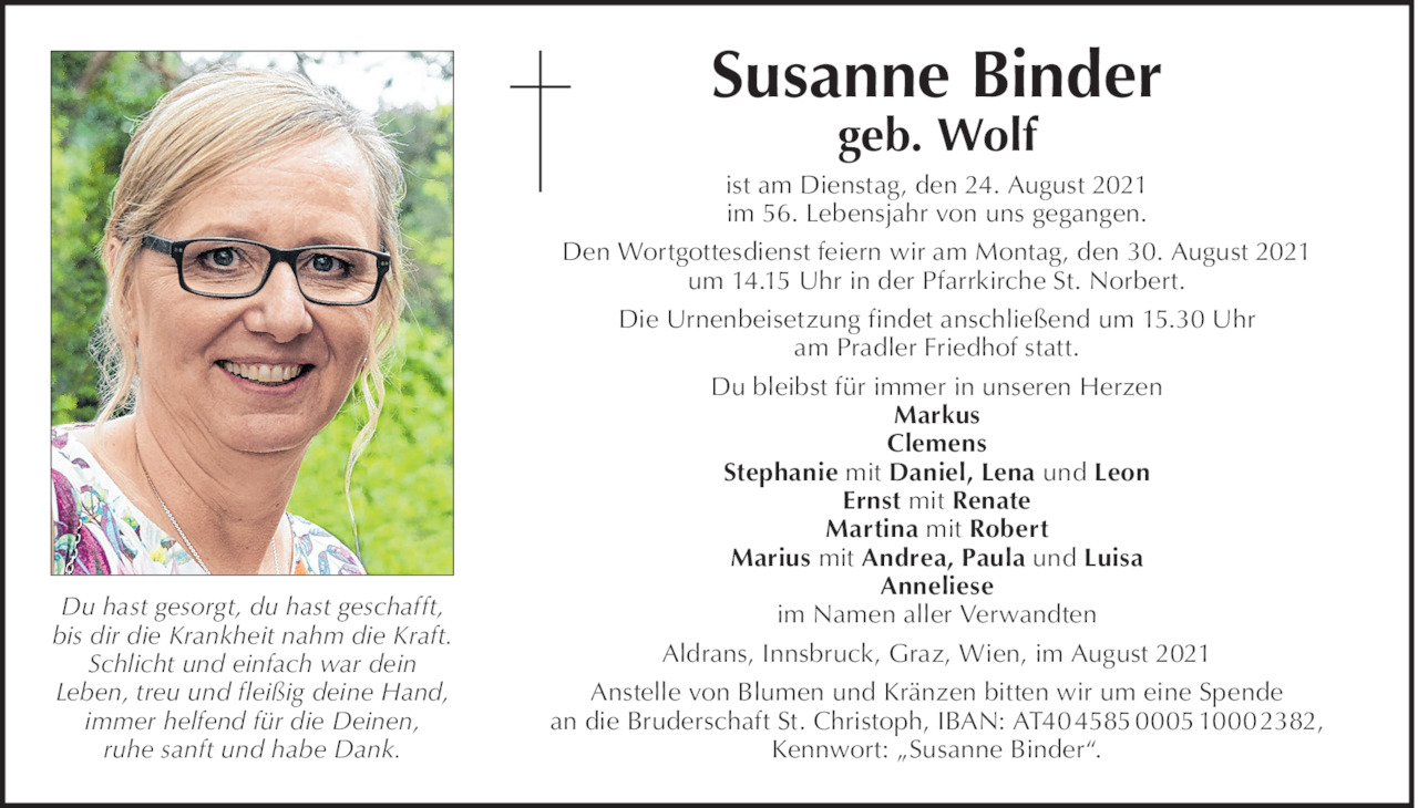 Susanne Binder Bild