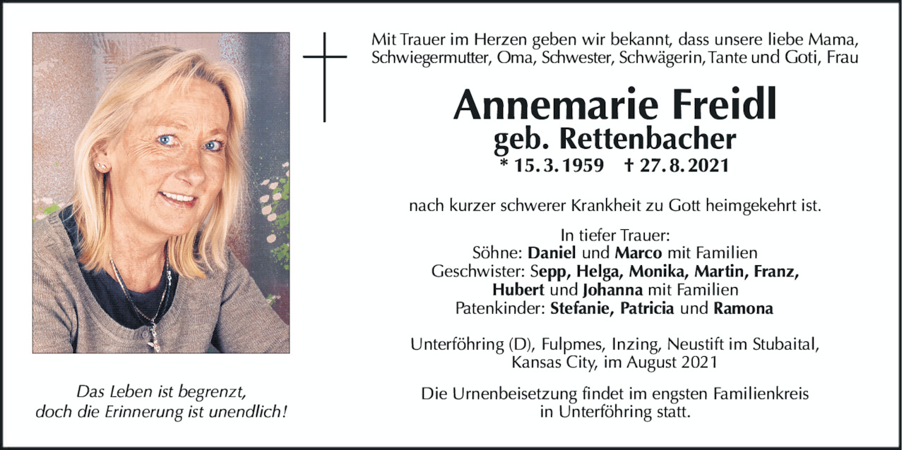 Annemarie Freidl Bild