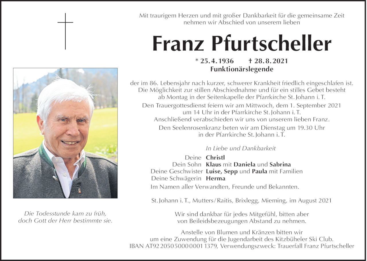 Franz Pfurtscheller Bild