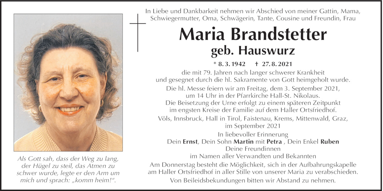 Maria Brandstetter Bild