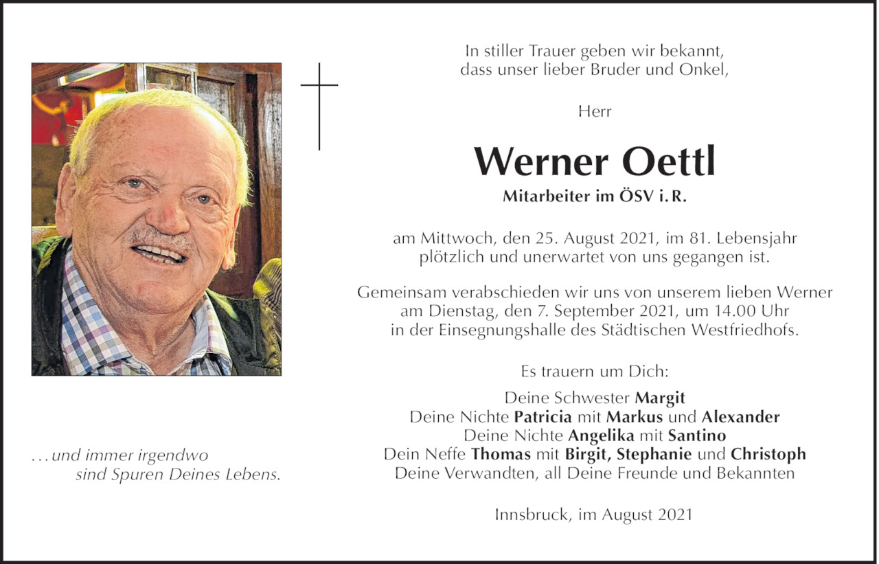 Werner Oettl Bild