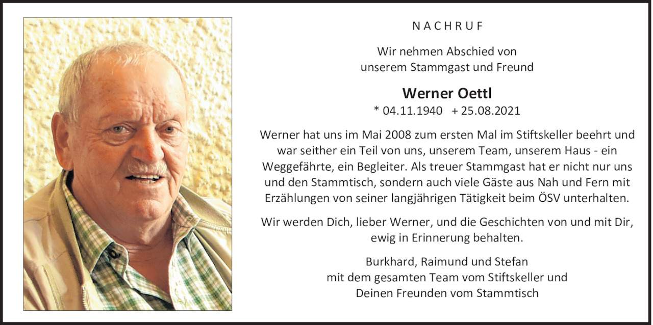 Werner Oettl Bild