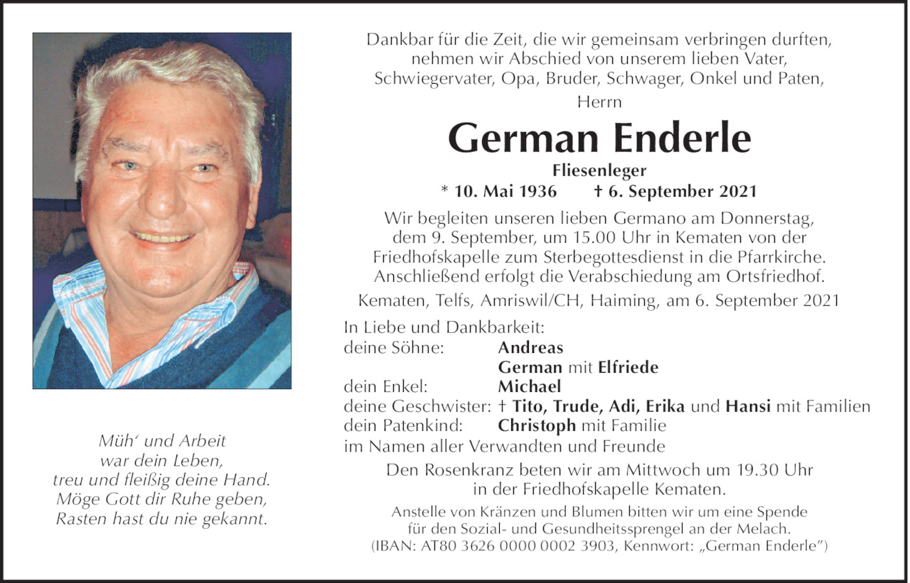 German Enderle Bild