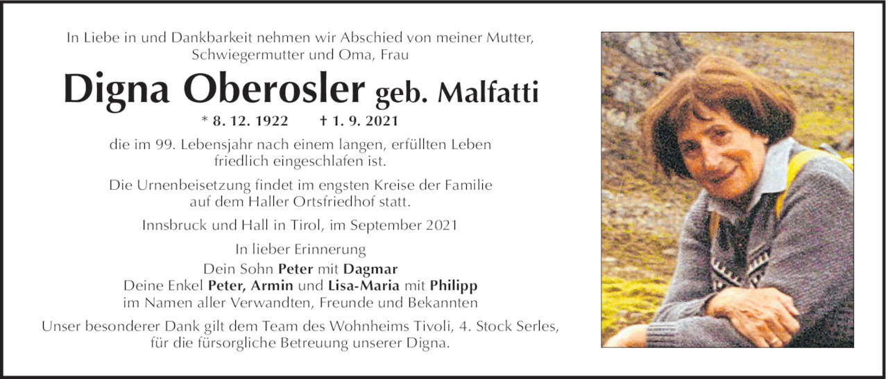 Digna Oberosler Bild