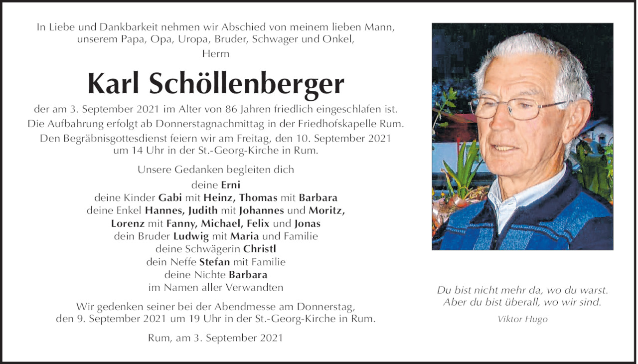 Karl Schöllenberger Bild