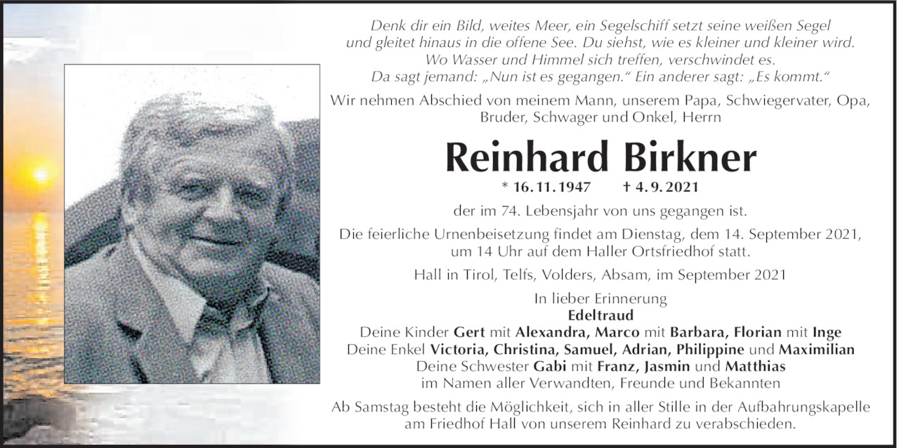 Reinhard Birkner Bild