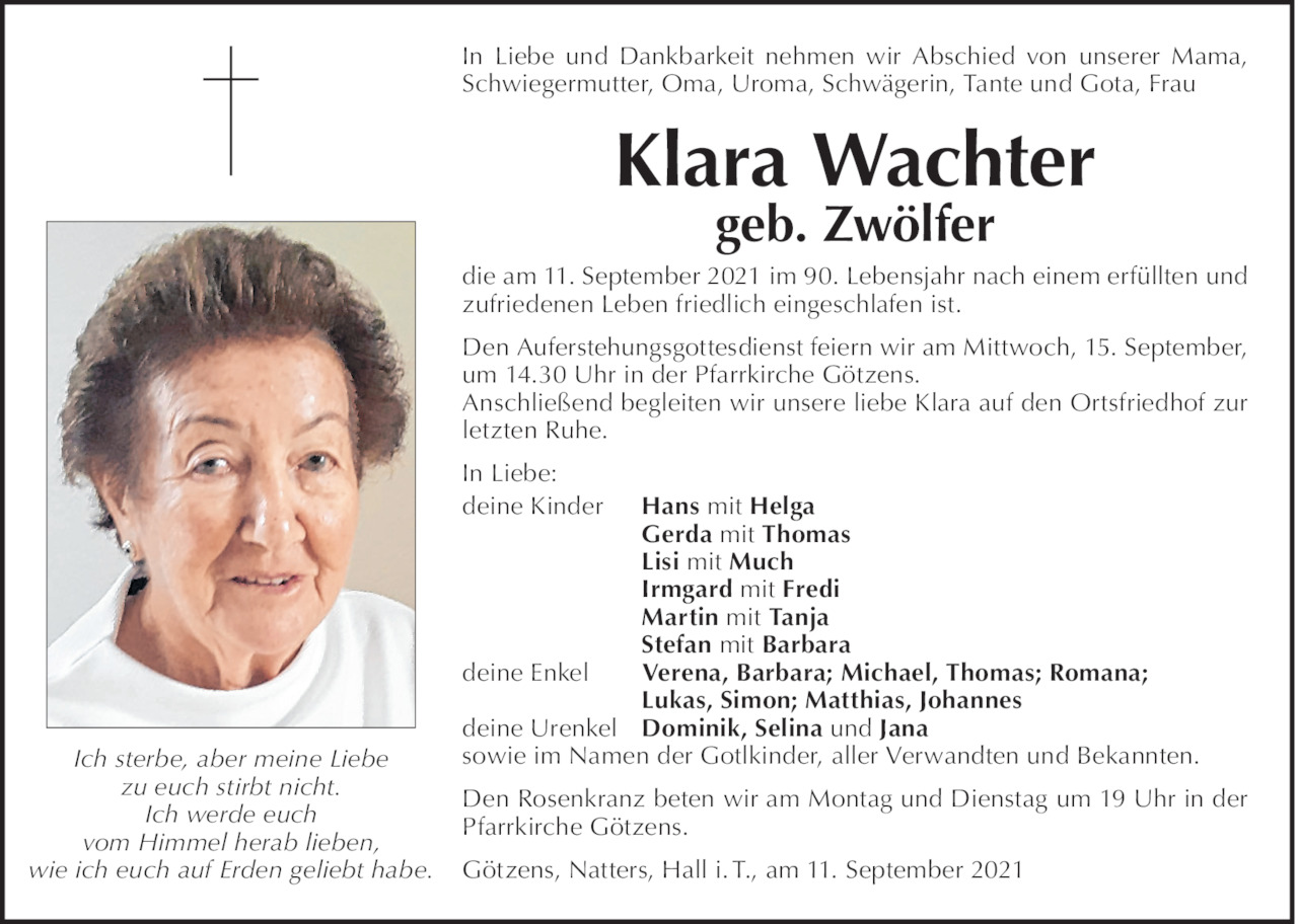 Klara Wachter Bild