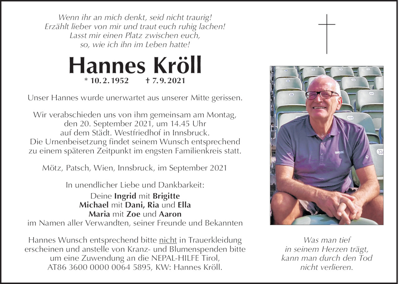Hannes Kröll Bild