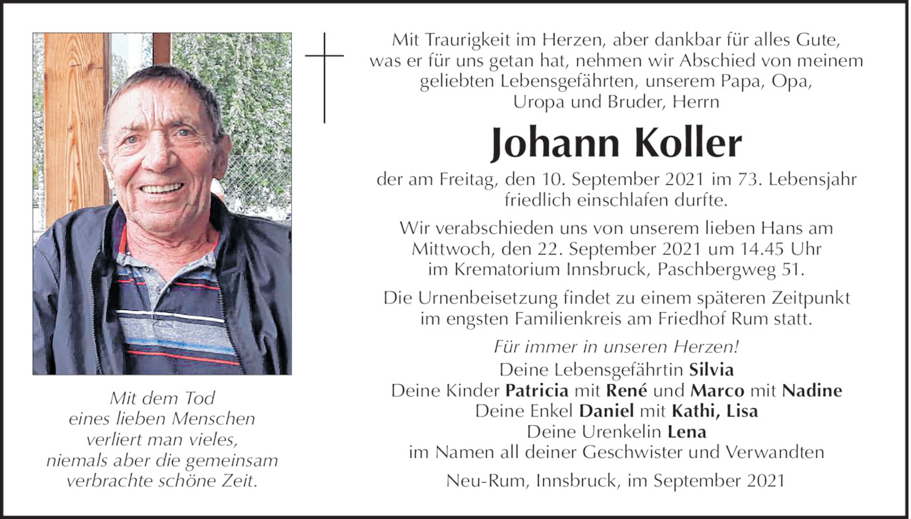 Johann Koller Bild