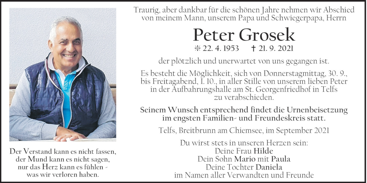 Peter Grosek Bild