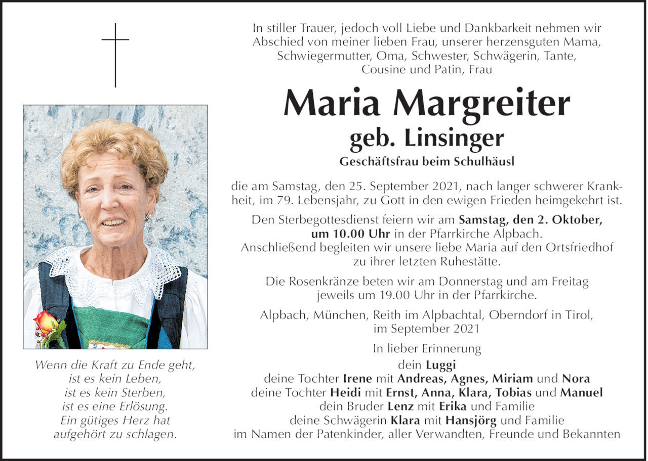 Maria Margreiter Bild