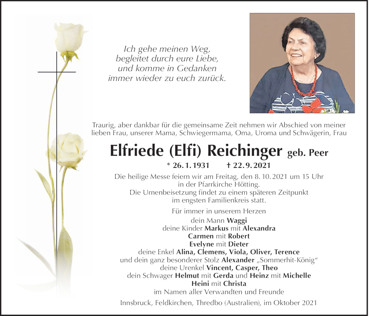 Elfriede Reichinger Bild