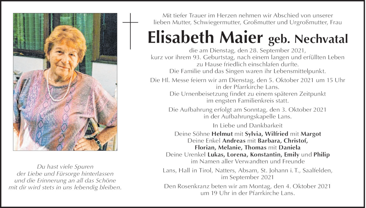 Elisabeth Maier Bild