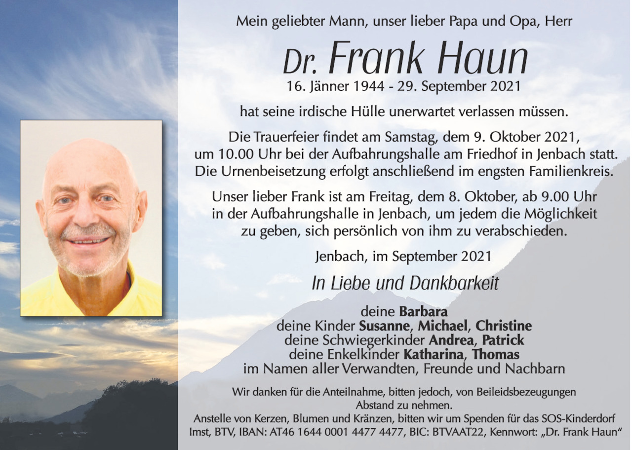 Frank Haun Bild