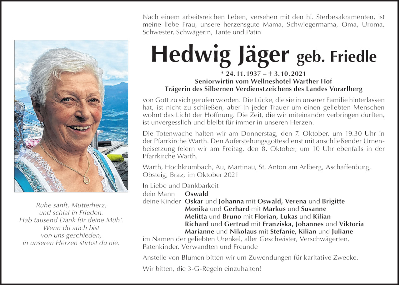Hedwig Jäger Bild