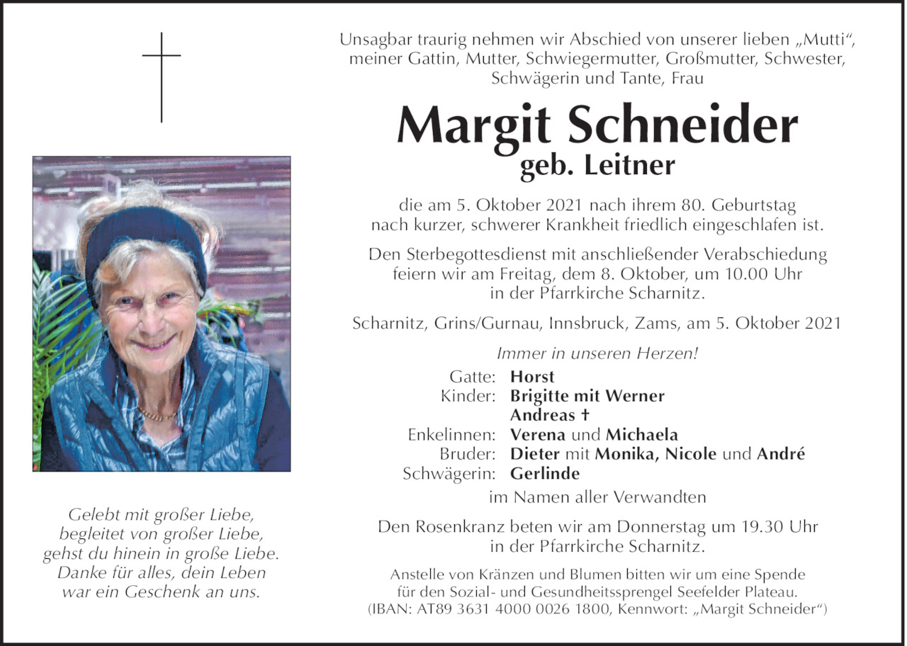 Margit Schneider Bild