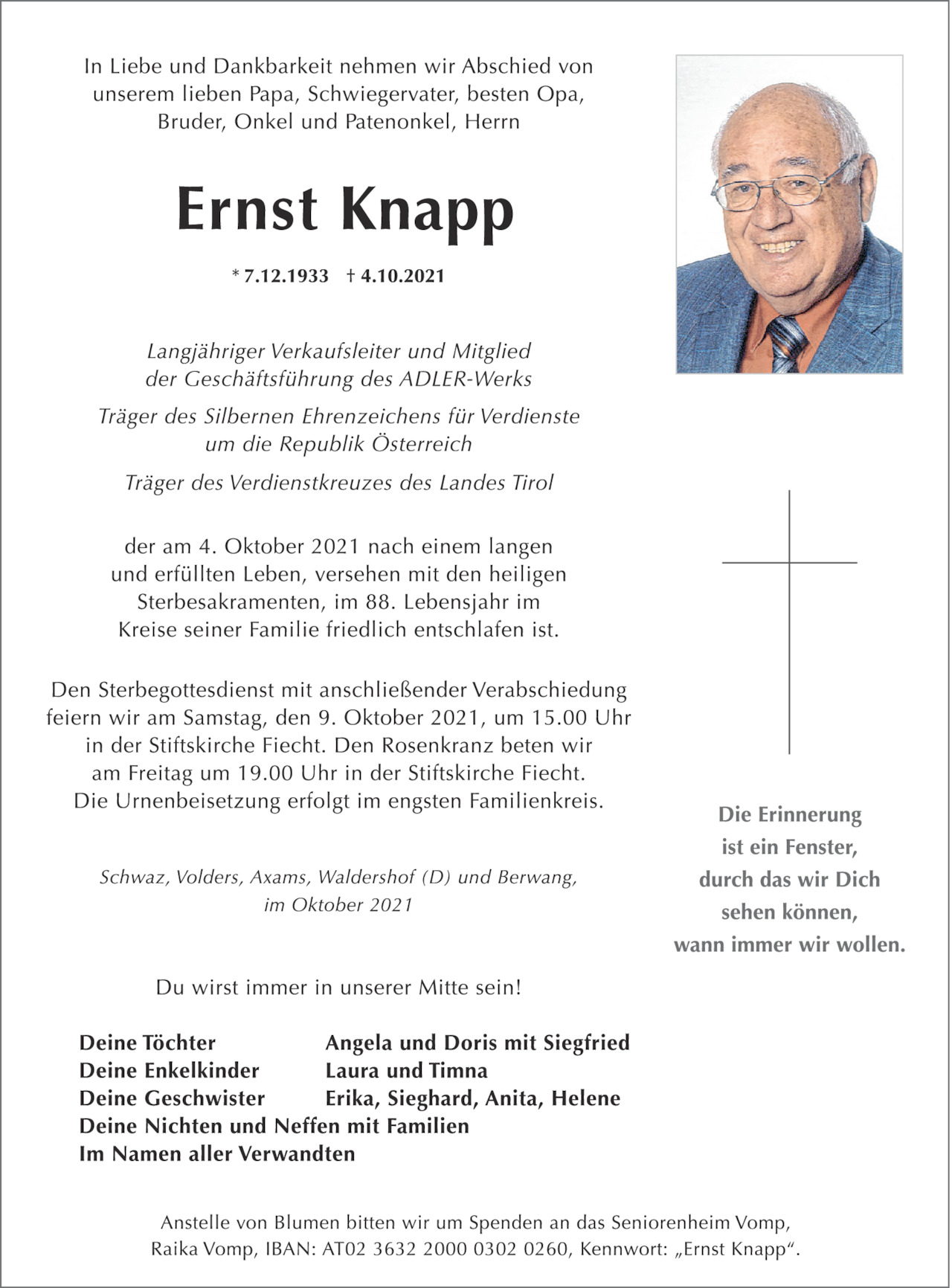 Ernst Knapp Bild