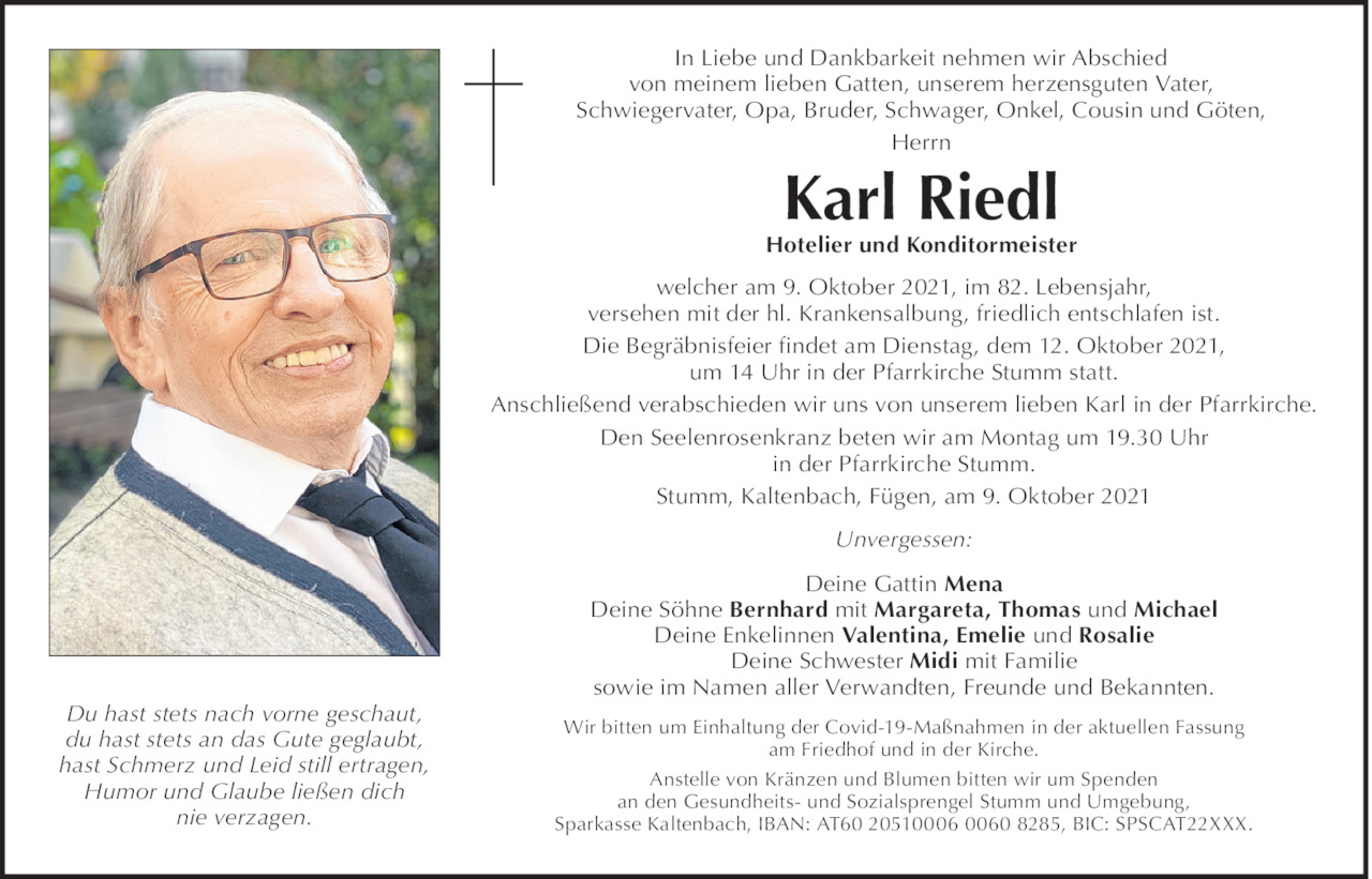Karl Riedl Bild