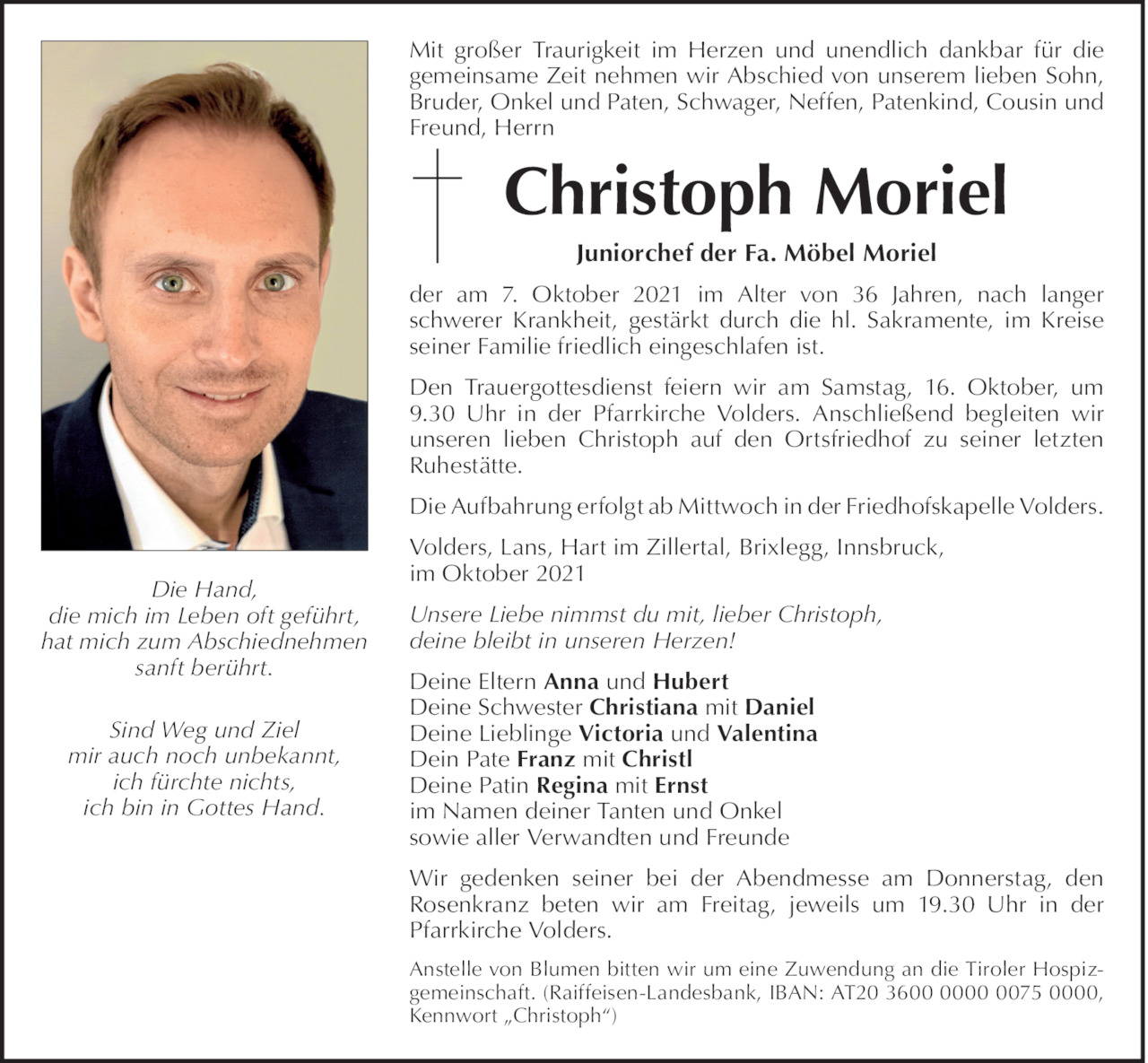 Christoph Moriel  Bild