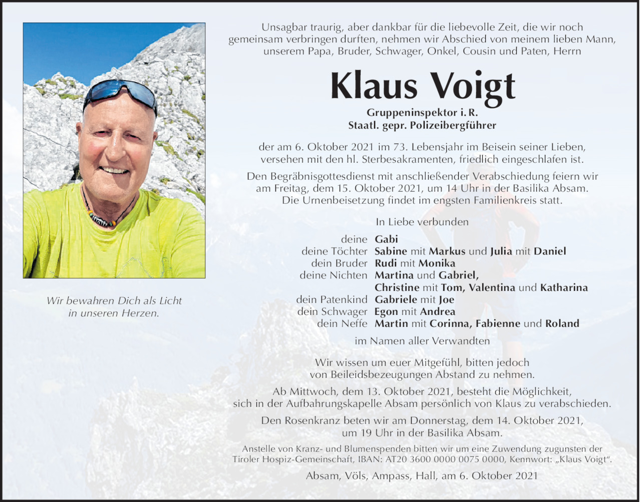 Klaus Voigt Bild