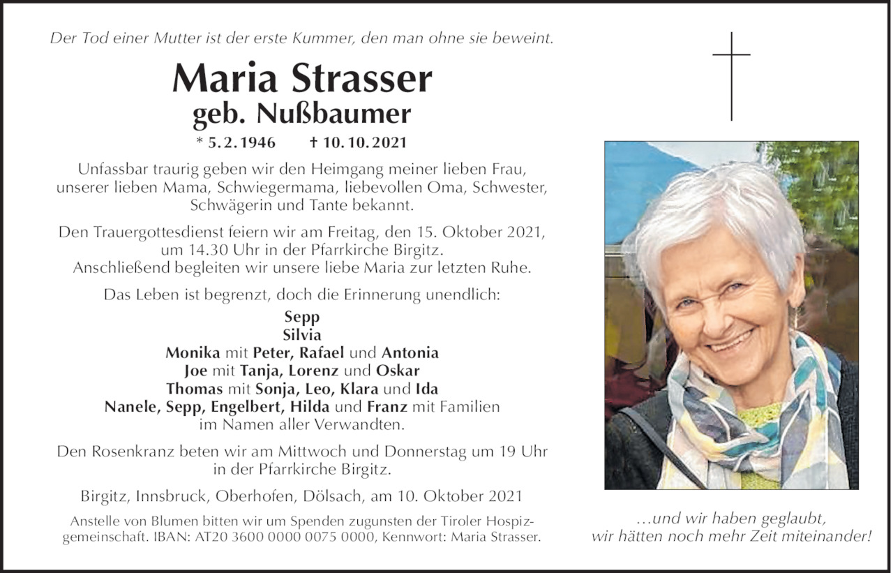 Maria Strasser Bild