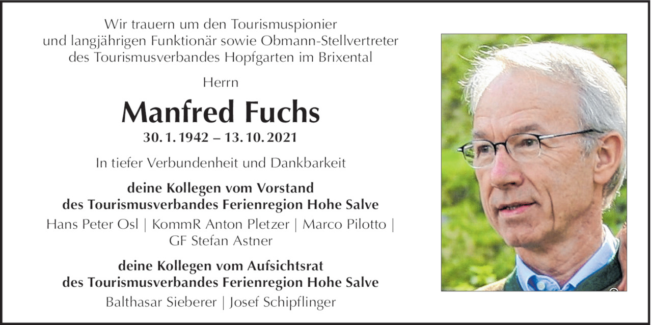 Manfred Fuchs Bild