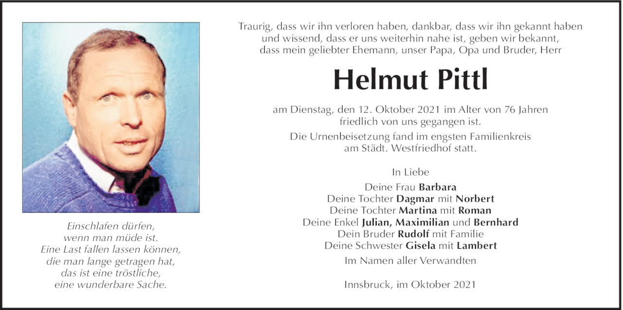 Helmut Pittl Bild