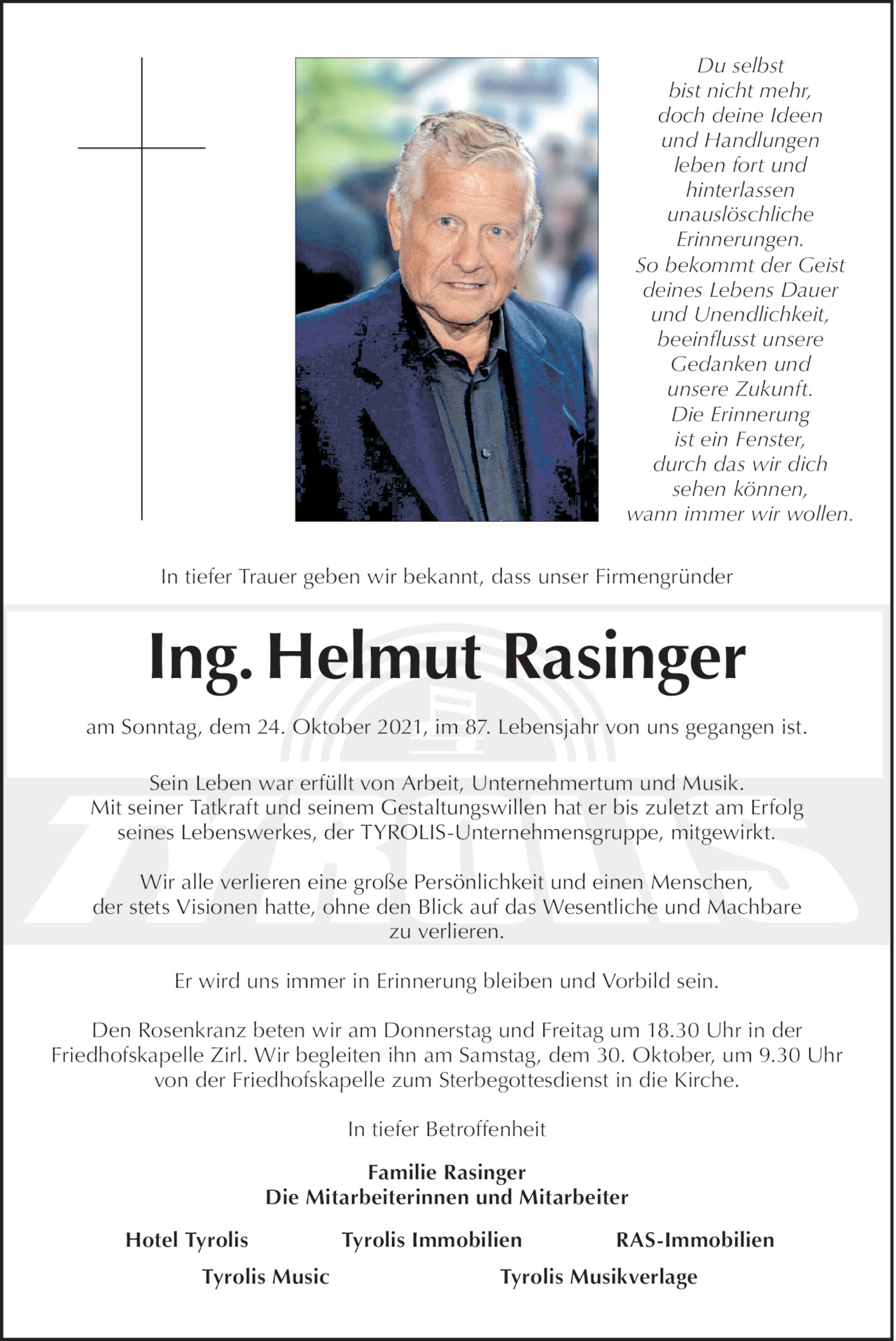 Helmut Rasinger Bild