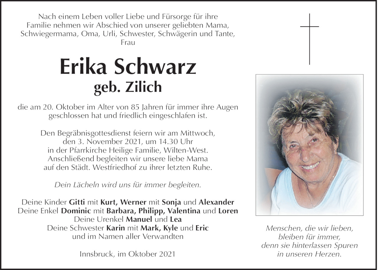 Erika Schwarz Bild