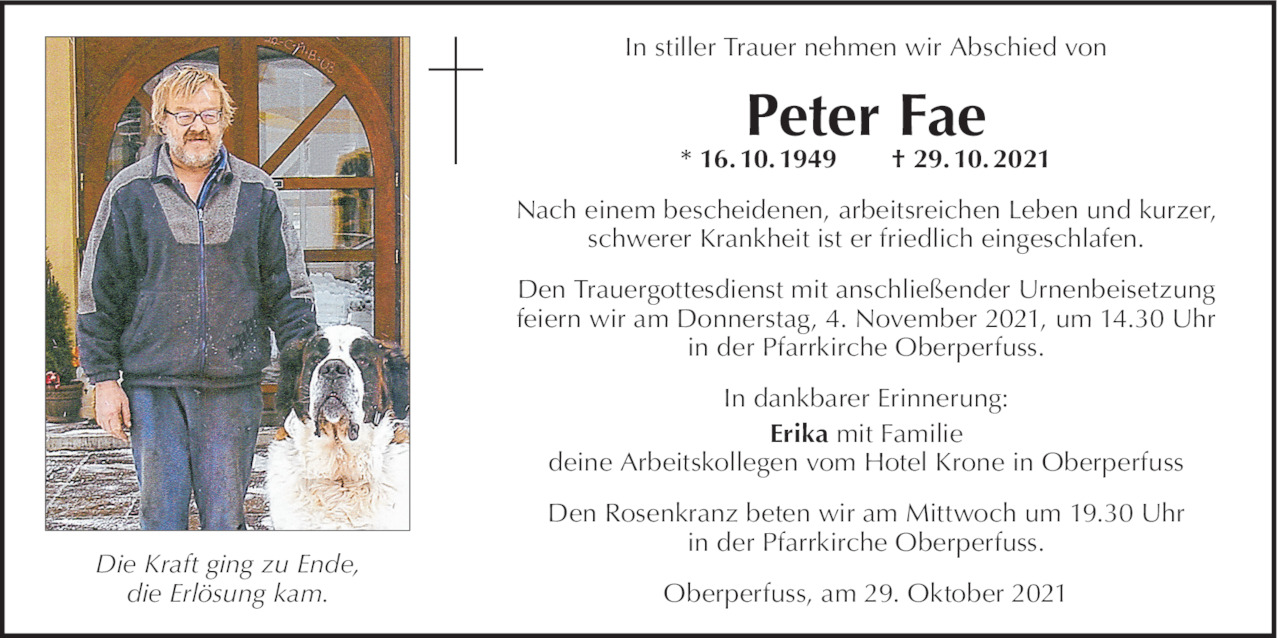 Peter Fae Bild