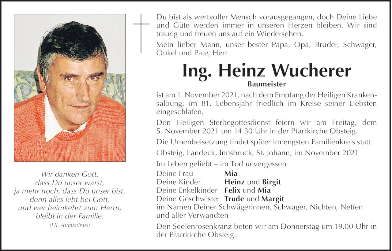 Heinz Wucherer Bild