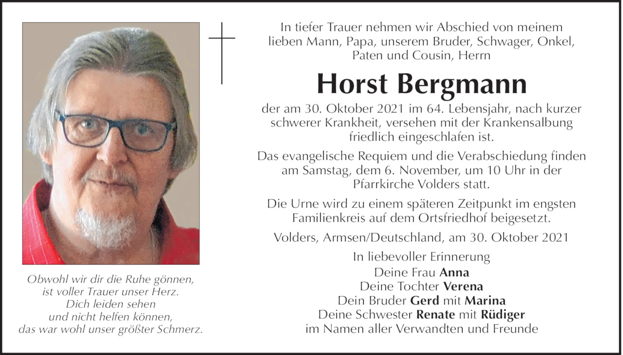 Horst Bergmann Bild