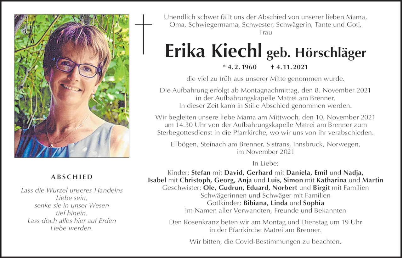 Erika Kiechl Bild